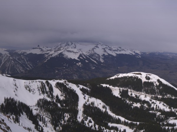 Telluride Ski Resort Top of Lift 9 Cam